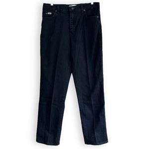 LEE Black Relaxed Straight Jeans